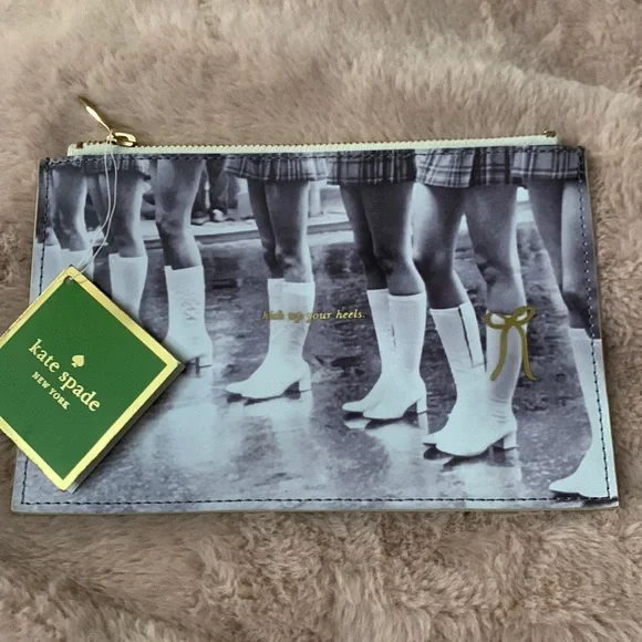 kate spade | Other | Kate Spade Pencil Bag Kick Up Your Heels Cute  